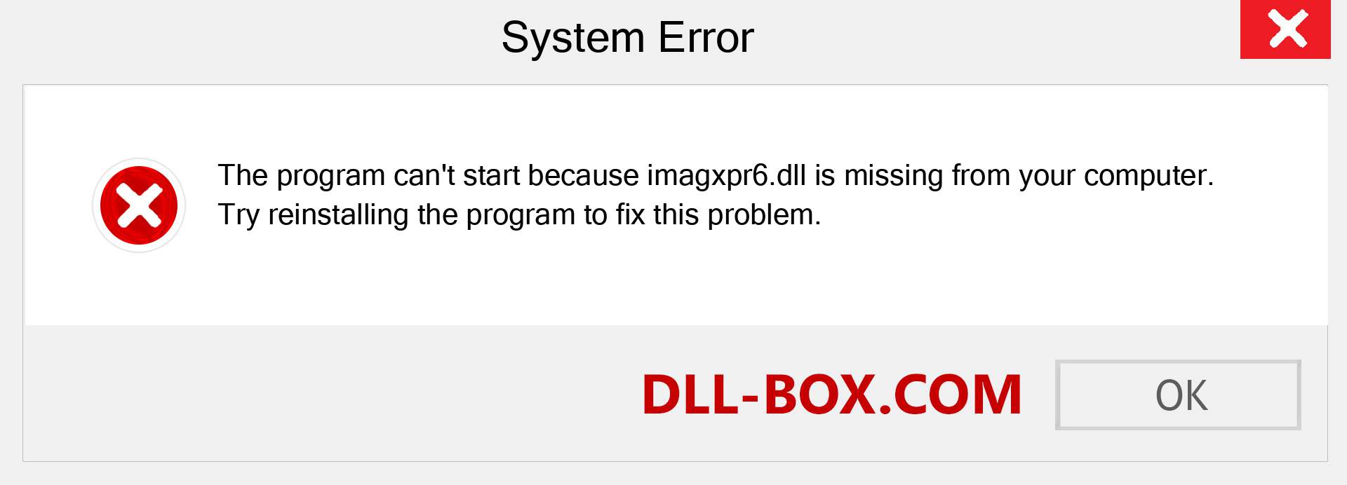  imagxpr6.dll file is missing?. Download for Windows 7, 8, 10 - Fix  imagxpr6 dll Missing Error on Windows, photos, images